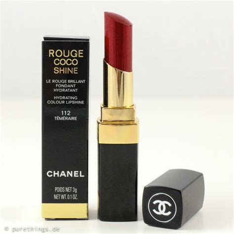 chanel rouge coco shine no112 téméraire|Rouge Coco flash 54 boy.